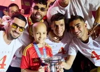 Cel mai emoționant moment al sărbătorii Spaniei, dedicat «prințesei luptătoare»! Rodri a oprit petrecerea pentru Maria