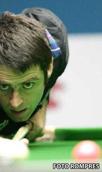 VIDEO Snooker: O'Sullivan, in sferturile Openului Mondial dupa o victorie impotriva lui Hendry