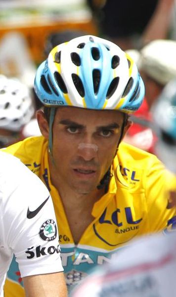 Tour de France: Remiza intre Contador si Schleck pe Tourmalet