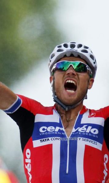 Tour de France: Thor Hushovd, castigator de etapa/ Cancellara, tricou galben