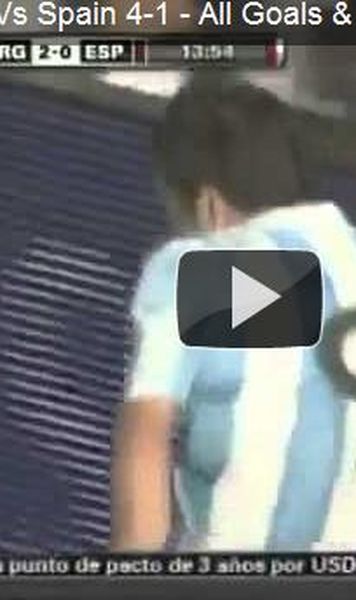 VIDEO Argentina - Spania 4-1/ Campioana - umilita, gafa de proportii a lui Reina