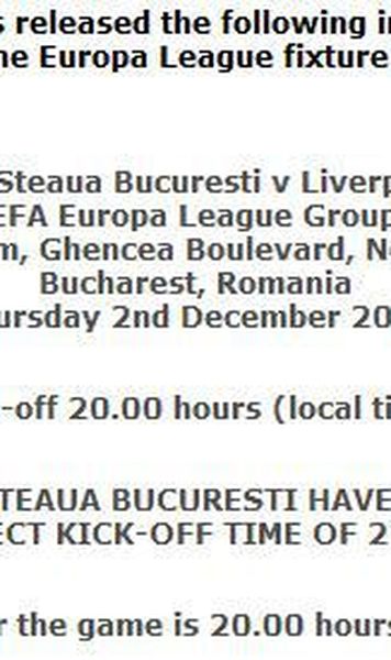 Liverpool isi avertizeaza fanii: Stadionul Steaua - dotari minime, taximetristii si barurile din Bucuresti umfla nejustificat notele de plata