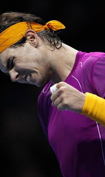 Rafael Nadal sufera, dar castiga primul meci la Turneul Campionilor