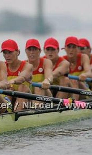 VIDEO CM de canotaj/ Romania, bronz la 8+1 feminin