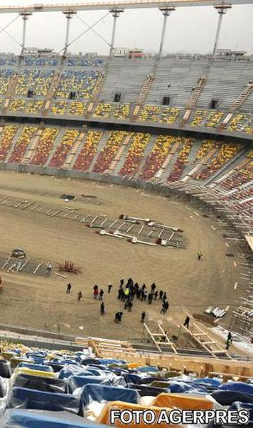 VIDEO Stadionul Lia Manoliu, in grafic/ Va fi gata in august 2011