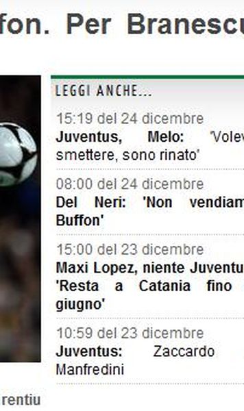 Calciomercato: Juventus l-a gasit pe noul Buffon. E roman si are 16 ani