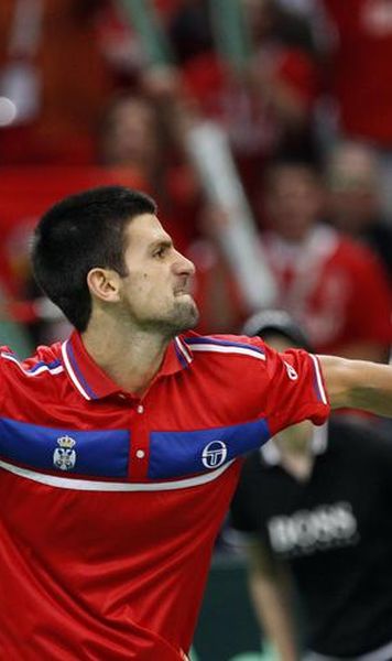 Djokovic - Monfils 6-2, 6-2, 6-4/ Titlul se joaca in ultimul meci