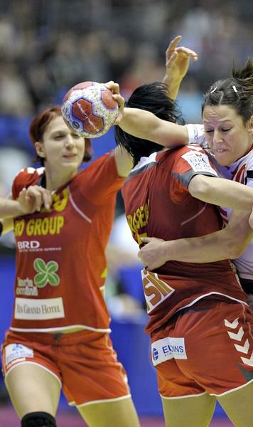 ​CE Handbal  Romania - Danemarca 22-25/ Prima dezamagire