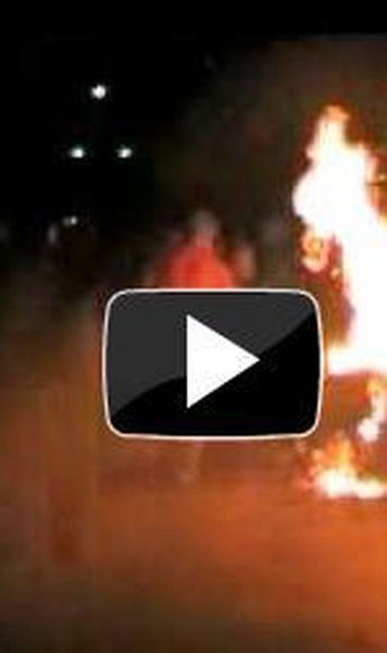 VIDEO 500 suporteri furiosi au atacat autocarul echipei grecesti Larissa