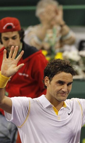 Roger Federer, "regele" de la Doha