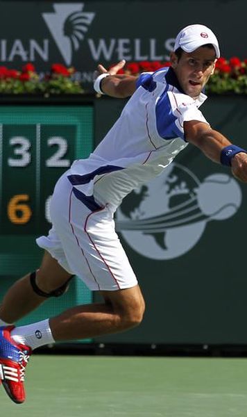 Djokovici, a treia victorie consecutiva la Federer/ Finala cu Nadal (Indian Wells)