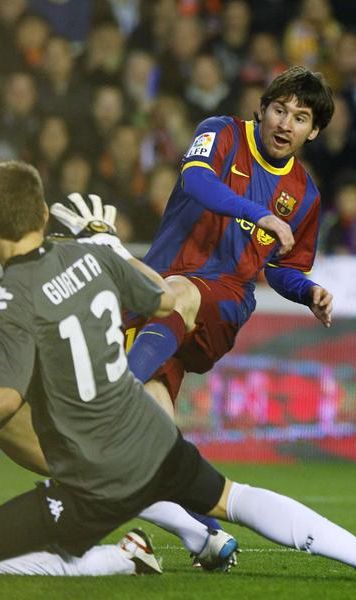 ​Primera Division Valencia - Barcelona 0-1/ Messi, omul decisiv