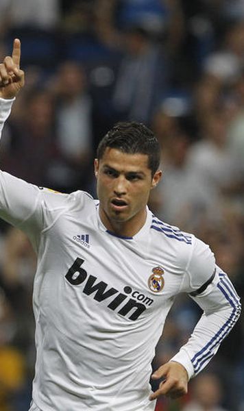 ​Primera Division Real Madrid - Getafe 4-0/ Cristiano Ronaldo intarzie sarbatoarea Barcelonei