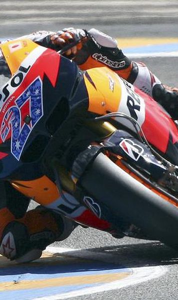 MotoGP: Casey Stoner, pole-position in MP al Frantei