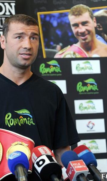 VIDEO Lucian Bute, antrenament cu public inainte de confruntarea cu Mendy