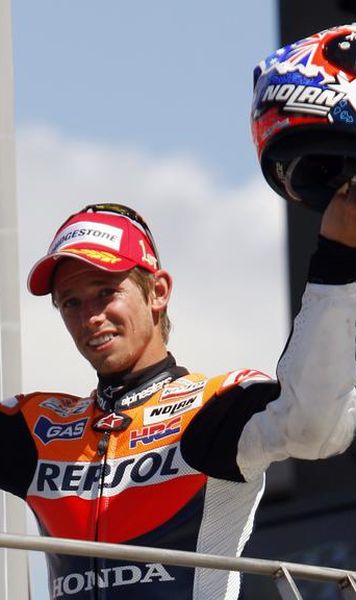 MotoGP: Casey Stoner, invingator la Indianapolis