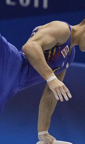 ​CM Gimnastică: Cristian Băţagă a suferit o ruptură de tendon ahilian şi va fi operat la Stuttgart