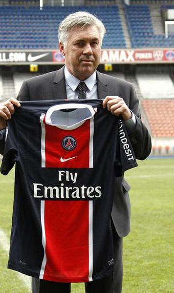 Carlo Ancelotti, noul antrenor al lui PSG