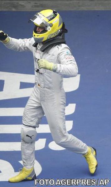 F1 Nico Rosberg a castigat Marele Premiu al Chinei/ Hamilton - noul lider in clasamentul pilotilor