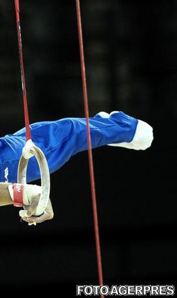 Echipa masculina de gimnastica - "bronz" la Europene