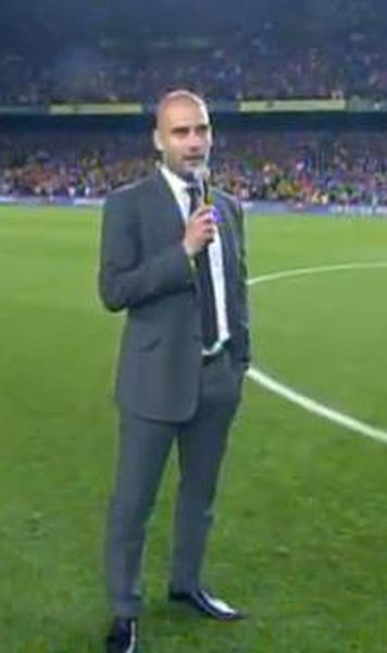 VIDEO Emotionant Josep Guardiola si-a luat la revedere de la Camp Nou: "Nu ma veti pierde niciodata, ne vom vedea curand"