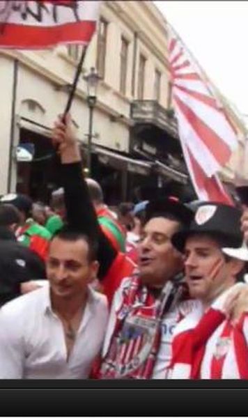 ​VIDEO  Cum au petrecut fanii lui Athletic Bilbao in centrul vechi si in Piata Constitutiei. Vezi ce au spus spaniolii despre Bucuresti