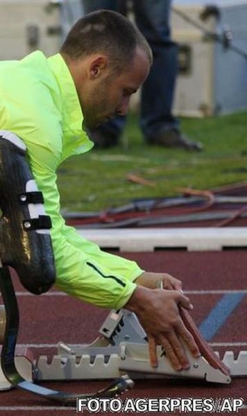 Oscar Pistorius, alergatorul cu proteze, a ratat calificarea pentru JO de la Londra
