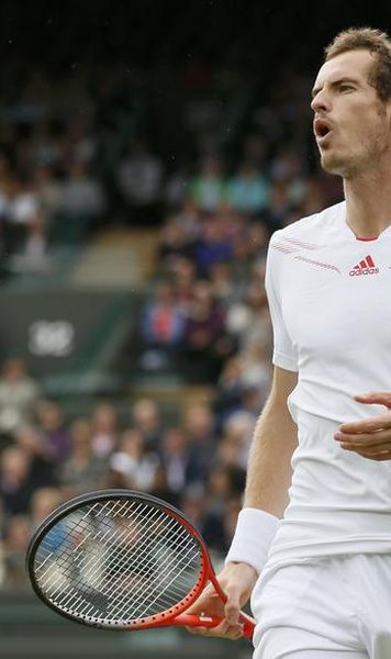 Wimbledon: Andy Murray s-a calificat in "sferturi" (l-a invins pe Cilic)