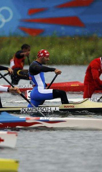 JO 2012 Echipajul masculin de canoe dublu al Romaniei s-a clasat pe locul 7 la 1.000 m
