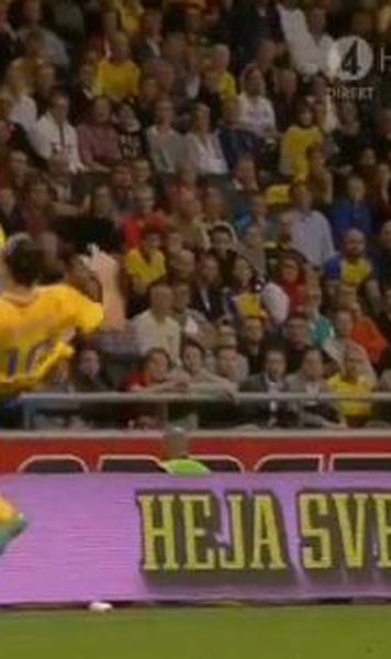 ​VIDEO Ibrahimovic, executie ireala - Poate candida la golul anului