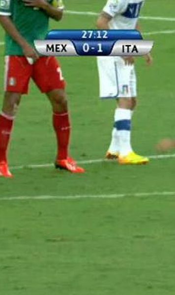 ​VIDEO Italia - Mexic 2-1/ Pirlo, executia zilei