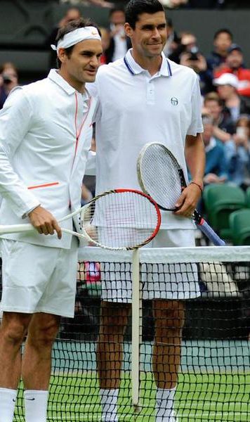 Wimbledon: Roger Federer, victorie categorica in fata lui Victor Hanescu