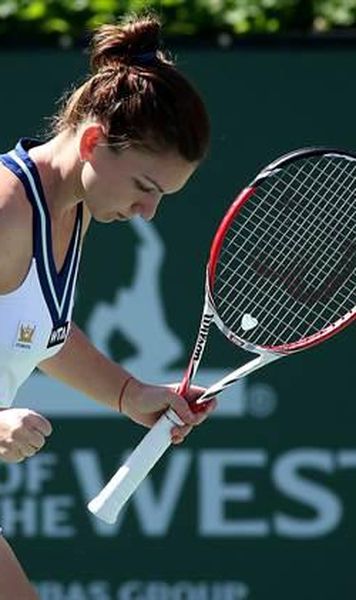 Indian Wells: Simona Halep vs Eugenie Bouchard (20:00)/ Simona poate ajunge pe locul 5 WTA