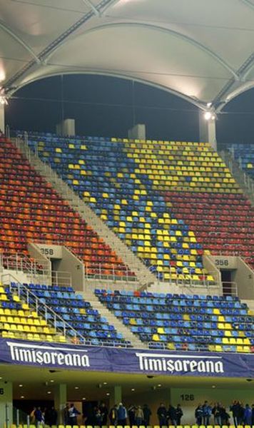 Cum explica Primaria Capitalei problema scaunelor colorate montate aiurea pe Arena Nationala