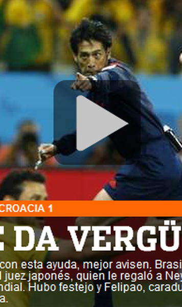 Presa internationala: "Un penalti rusinos"/ Argentinienii de la Ole: "Brazilia fura de rupe"