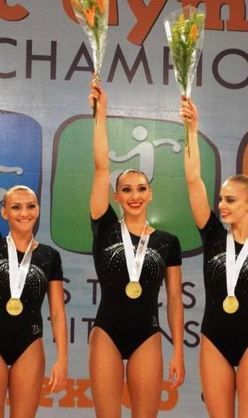 Romania, trei medalii la Campionatul Mondial de gimnastica aerobica de la Cancun