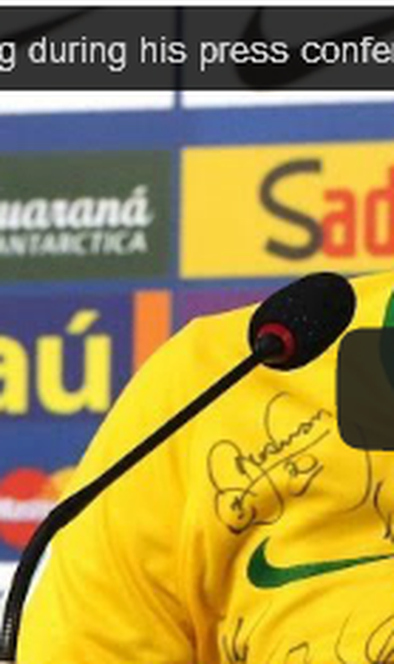 ​VIDEO Neymar a plans la conferinta de presa: "Ii sustin pe Messi si Mascherano, dar nu sustin Argentina in finala CM"