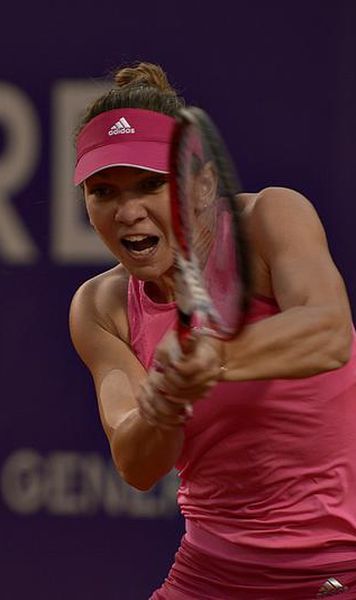 FOTOGALERIE BRD Bucharest Open: Simona Halep, victorie lejera cu Lara Arruabarrena - Semifinala romaneasca cu Monica Niculescu