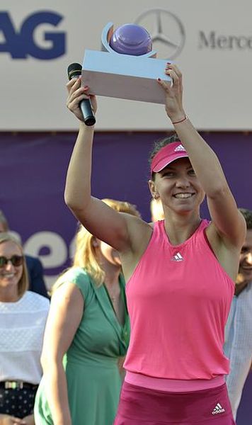 Simona Halep: A fost visul meu sa castig primul turneu organizat in Romania