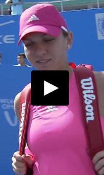 VIDEO Simona Halep vs Garbine Muguruza/ WTA: "Agresiva Muguruza a eliminat-o pe favorita numarul doi"