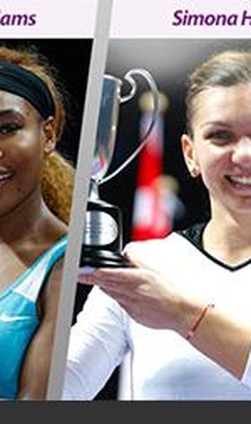 WTA: Serena Williams, desemnata jucatoarea anului/ Simona Halep, locul 1 in optiunile fanilor