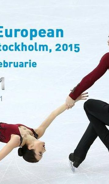 Campionatele Europene de Patinaj Artistic de la Stockholm, transmise la TVR