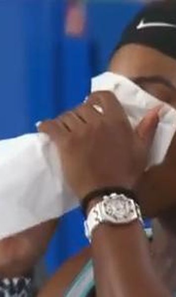 VIDEO Serena Williams uimeste inca o data - A cerut sa bea un espresso in timpul meciului pentru a-si reveni