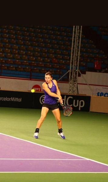 Fed Cup - Simona Halep, despre duelul cu Spania: "Vor fi meciuri dificile cu Muguruza. E diferit in echipa, pentru ca joci pentru tara"