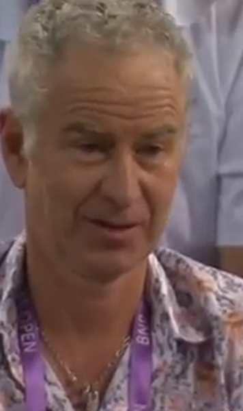 VIDEO Monica Niculescu, punctul meciului cu Serena Williams - John McEnroe imita in tribuna slice-ul inconfundabil al Monicai