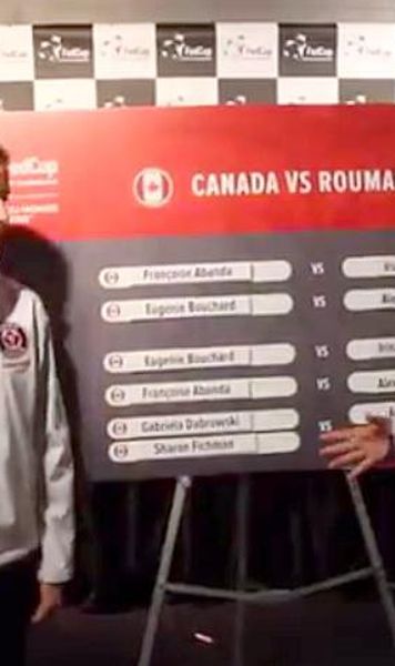 VIDEO Eugenie Bouchard a refuzat sa dea mana cu Alexandra Dulgheru: Nu cred in ideea de a ura succes inainte de meci. Ii voi strange mana dupa ce vom juca