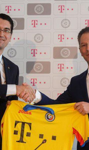 Telekom, noul sponsor principal al nationalei de fotbal a Romaniei