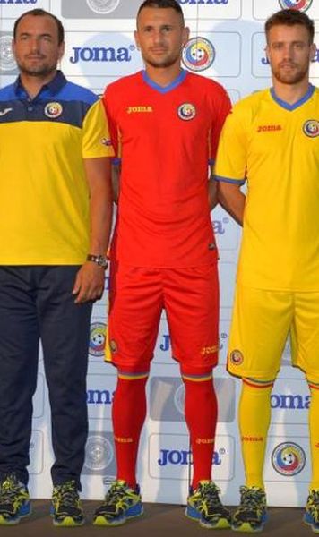 FOTOGALERIE Noul echipament al nationalei de fotbal a Romaniei
