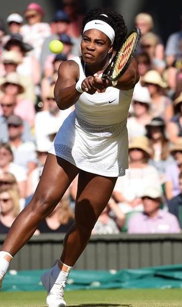 Wimbledon: Serena Williams, calificata in semifinale