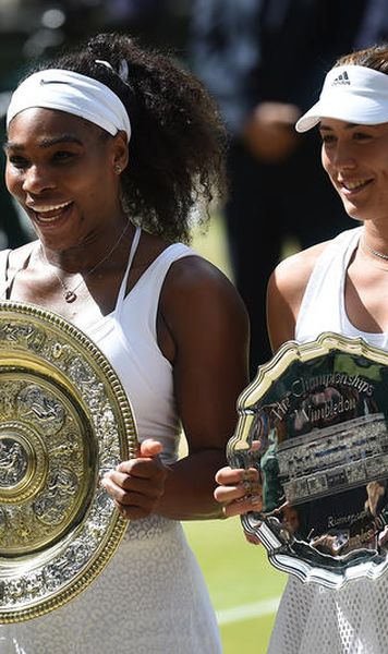 Wimbledon: Serena Williams o invinge pe Garbine Muguruza si castiga al saselea sau titlu pe iarba londoneza